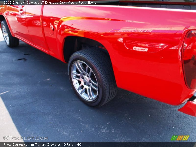 Victory Red / Ebony 2012 Chevrolet Colorado LT Extended Cab