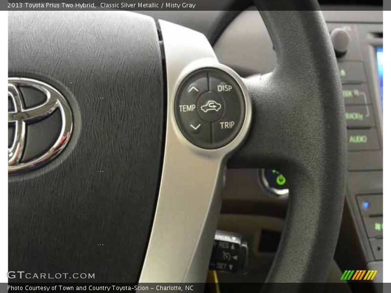 Classic Silver Metallic / Misty Gray 2013 Toyota Prius Two Hybrid