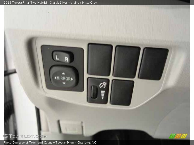 Classic Silver Metallic / Misty Gray 2013 Toyota Prius Two Hybrid