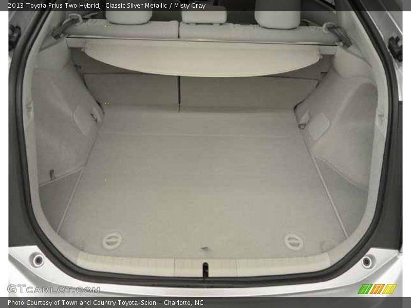 Classic Silver Metallic / Misty Gray 2013 Toyota Prius Two Hybrid