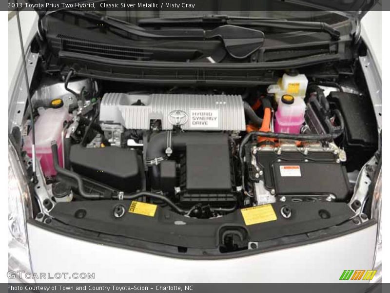 Classic Silver Metallic / Misty Gray 2013 Toyota Prius Two Hybrid