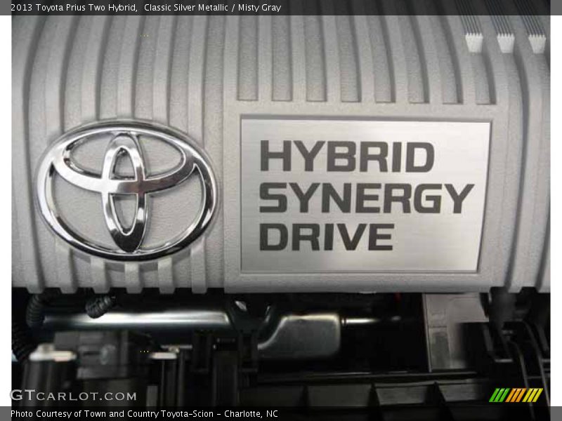 Classic Silver Metallic / Misty Gray 2013 Toyota Prius Two Hybrid