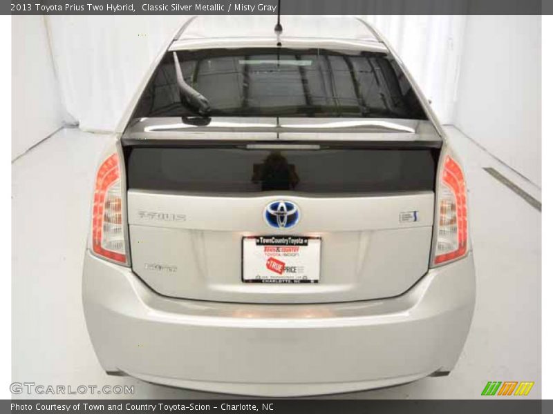 Classic Silver Metallic / Misty Gray 2013 Toyota Prius Two Hybrid