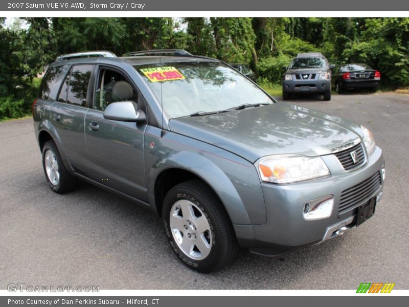 Storm Gray / Gray 2007 Saturn VUE V6 AWD