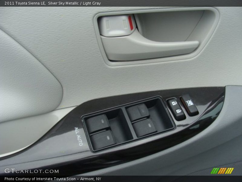 Silver Sky Metallic / Light Gray 2011 Toyota Sienna LE