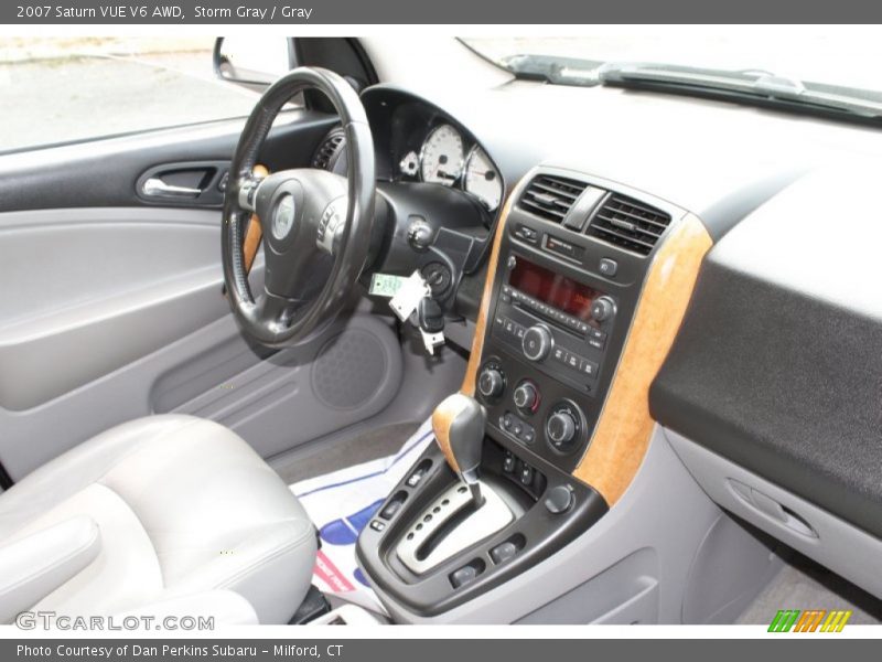 Storm Gray / Gray 2007 Saturn VUE V6 AWD