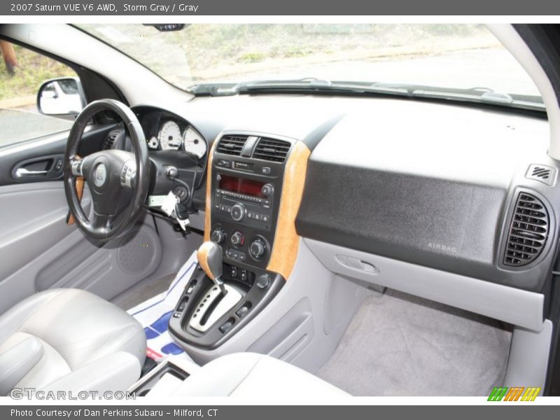 Storm Gray / Gray 2007 Saturn VUE V6 AWD