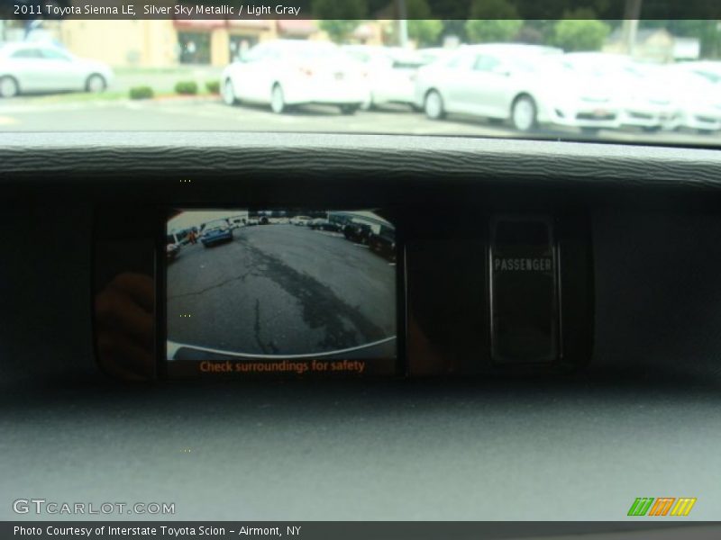 Silver Sky Metallic / Light Gray 2011 Toyota Sienna LE