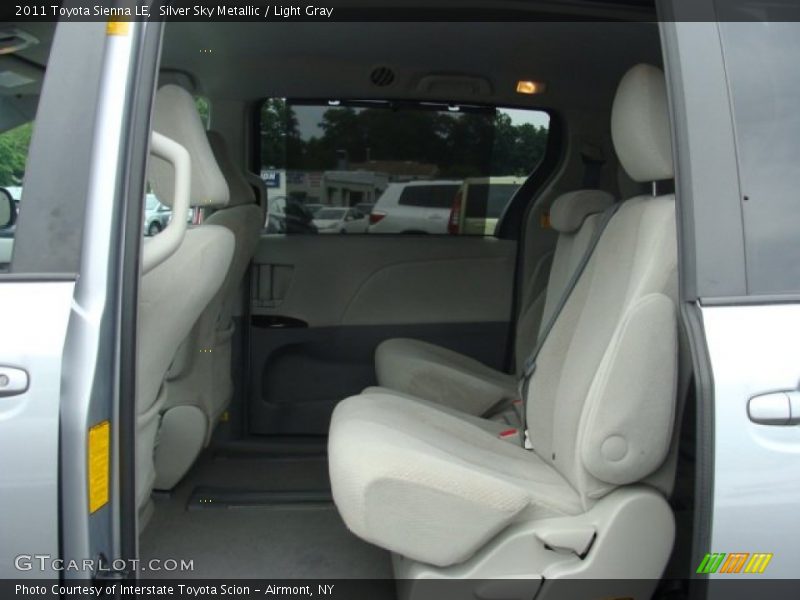 Silver Sky Metallic / Light Gray 2011 Toyota Sienna LE