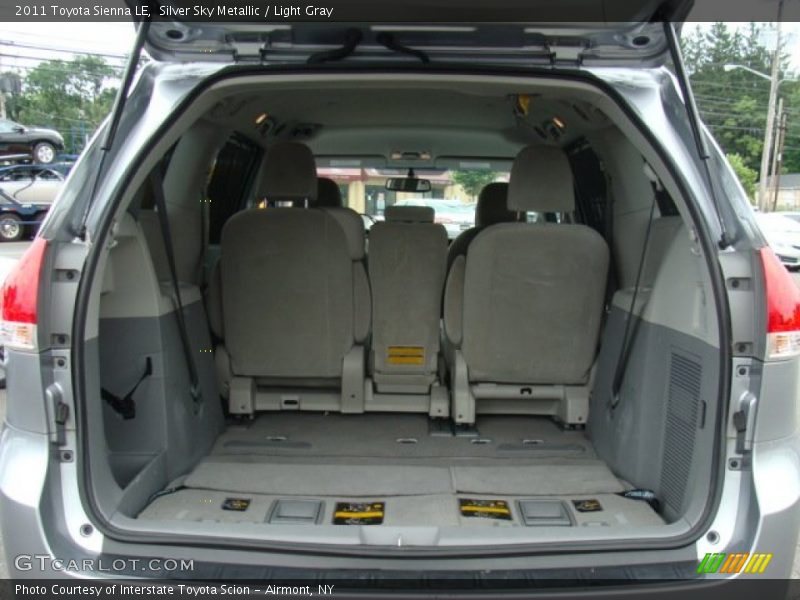 Silver Sky Metallic / Light Gray 2011 Toyota Sienna LE