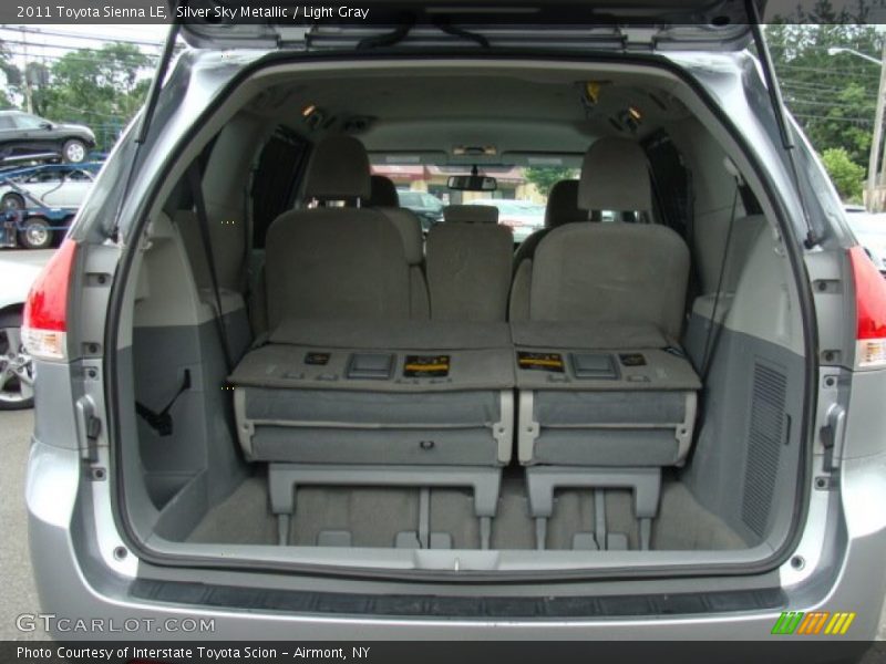 Silver Sky Metallic / Light Gray 2011 Toyota Sienna LE