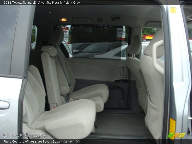 Silver Sky Metallic / Light Gray 2011 Toyota Sienna LE