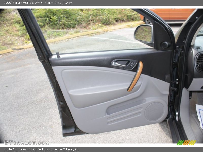 Storm Gray / Gray 2007 Saturn VUE V6 AWD