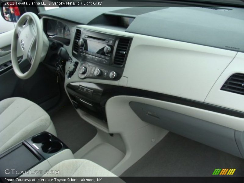 Silver Sky Metallic / Light Gray 2011 Toyota Sienna LE