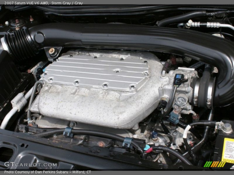 Storm Gray / Gray 2007 Saturn VUE V6 AWD