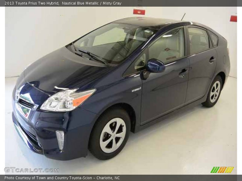 Nautical Blue Metallic / Misty Gray 2013 Toyota Prius Two Hybrid