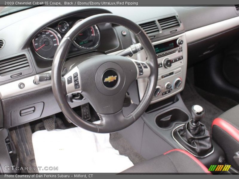 Dashboard of 2009 Cobalt SS Coupe