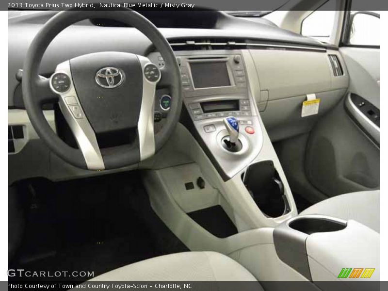 Nautical Blue Metallic / Misty Gray 2013 Toyota Prius Two Hybrid