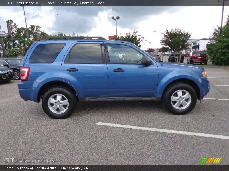 Sport Blue Metallic / Charcoal Black 2010 Ford Escape XLT