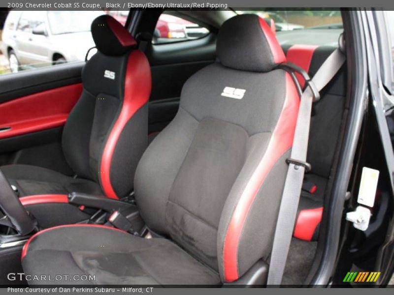 Front Seat of 2009 Cobalt SS Coupe