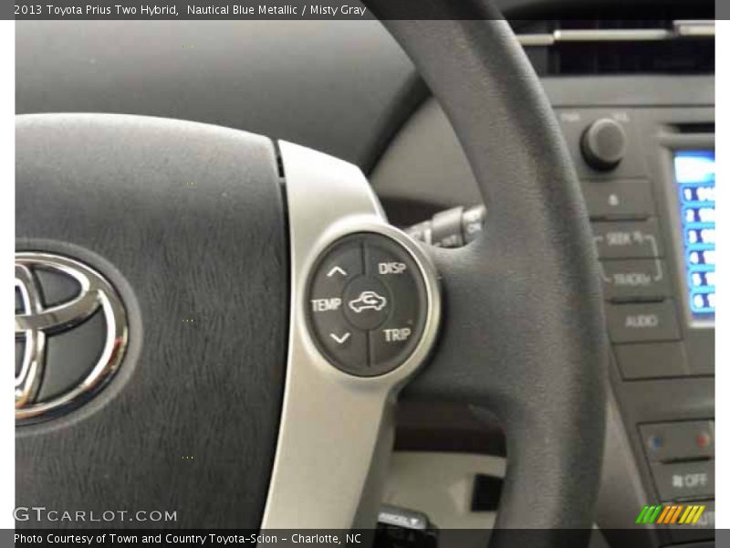 Nautical Blue Metallic / Misty Gray 2013 Toyota Prius Two Hybrid