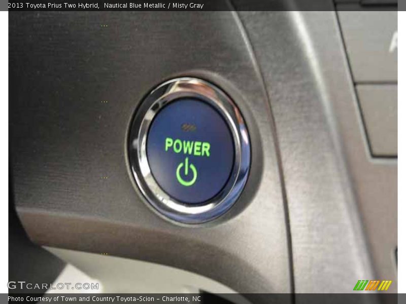Nautical Blue Metallic / Misty Gray 2013 Toyota Prius Two Hybrid