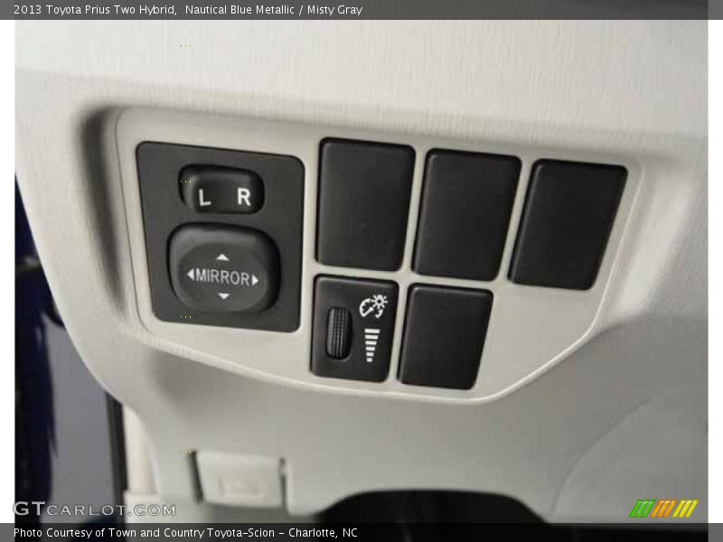 Nautical Blue Metallic / Misty Gray 2013 Toyota Prius Two Hybrid
