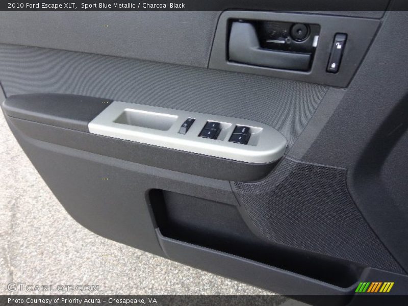 Sport Blue Metallic / Charcoal Black 2010 Ford Escape XLT