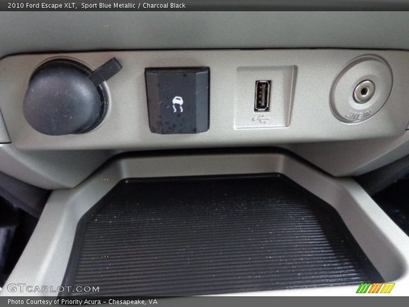 Sport Blue Metallic / Charcoal Black 2010 Ford Escape XLT