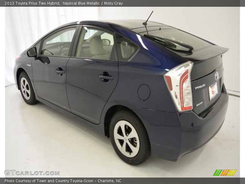 Nautical Blue Metallic / Misty Gray 2013 Toyota Prius Two Hybrid