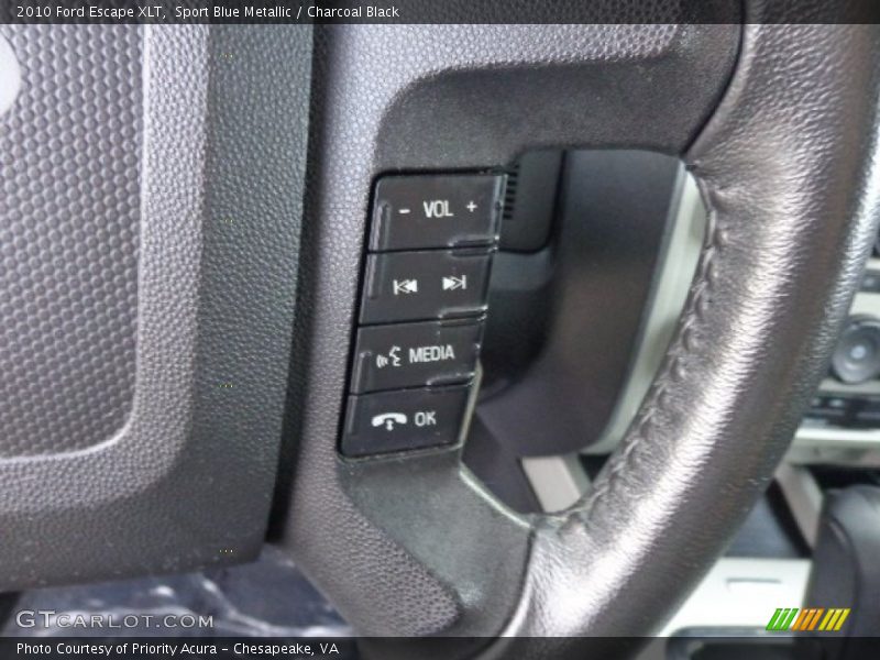 Sport Blue Metallic / Charcoal Black 2010 Ford Escape XLT