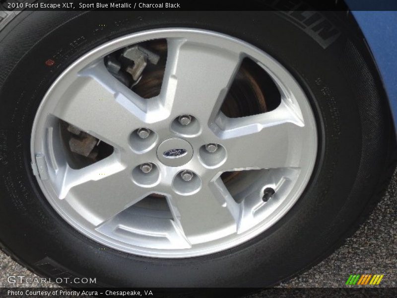 Sport Blue Metallic / Charcoal Black 2010 Ford Escape XLT