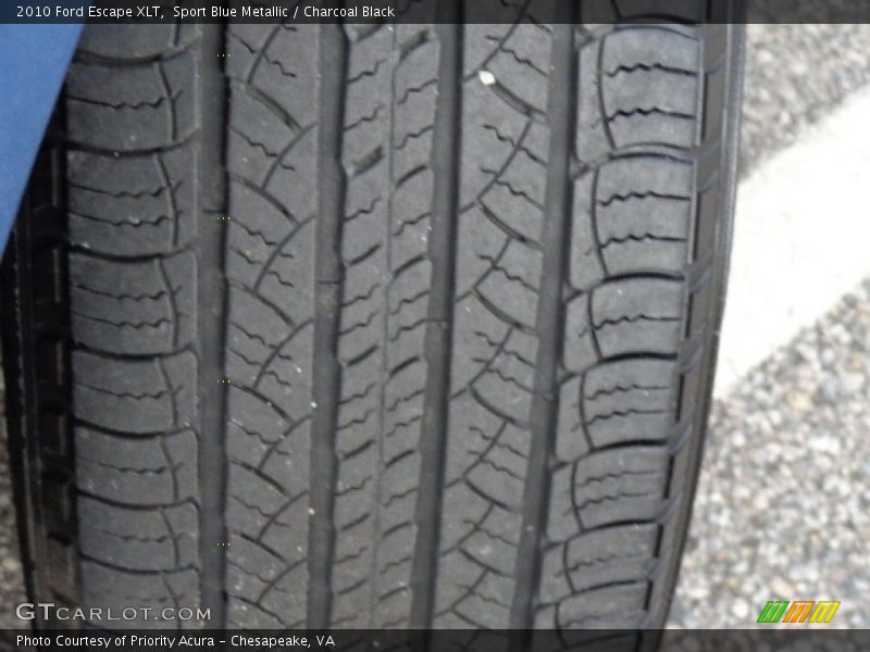 Sport Blue Metallic / Charcoal Black 2010 Ford Escape XLT