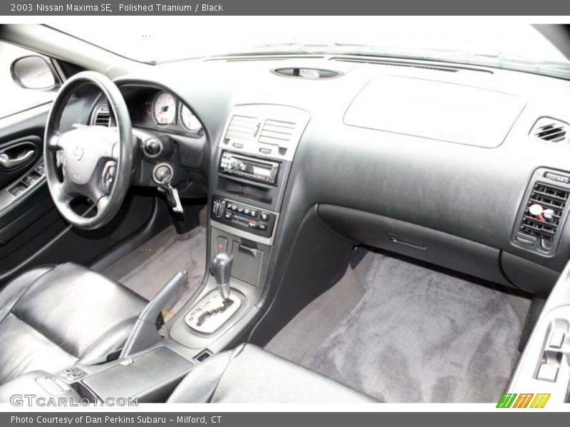 Polished Titanium / Black 2003 Nissan Maxima SE