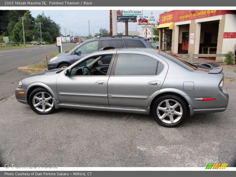 Polished Titanium / Black 2003 Nissan Maxima SE