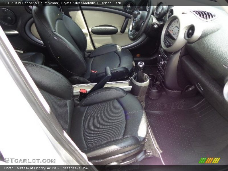 Crystal Silver Metallic / Carbon Black 2012 Mini Cooper S Countryman