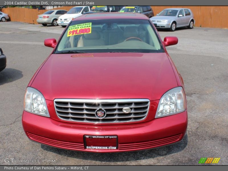 Crimson Red Pearl / Shale 2004 Cadillac DeVille DHS