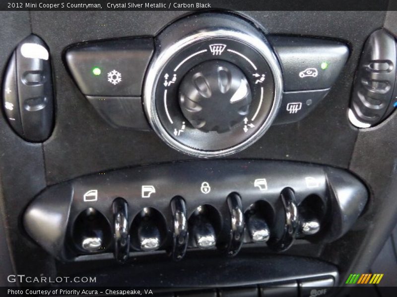 Crystal Silver Metallic / Carbon Black 2012 Mini Cooper S Countryman