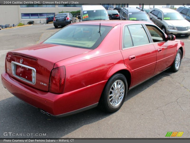 Crimson Red Pearl / Shale 2004 Cadillac DeVille DHS