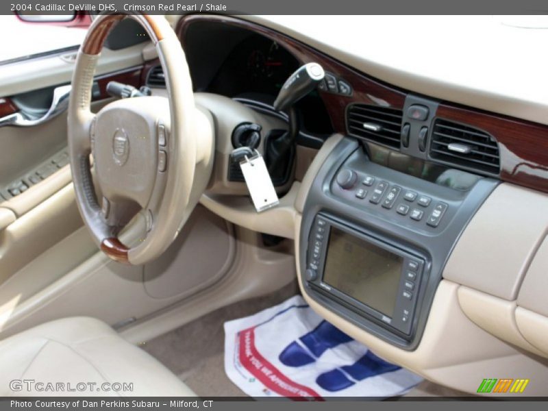 Crimson Red Pearl / Shale 2004 Cadillac DeVille DHS
