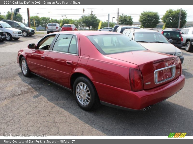 Crimson Red Pearl / Shale 2004 Cadillac DeVille DHS