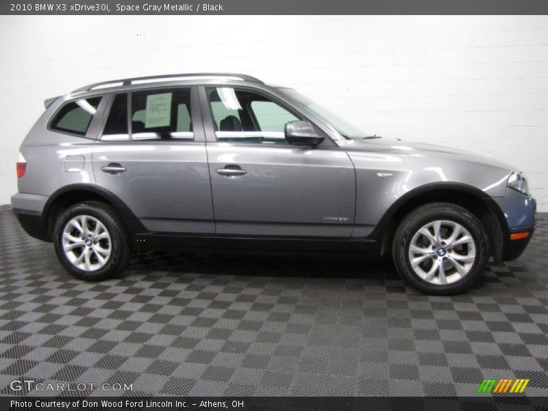 Space Gray Metallic / Black 2010 BMW X3 xDrive30i