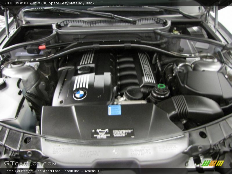 Space Gray Metallic / Black 2010 BMW X3 xDrive30i