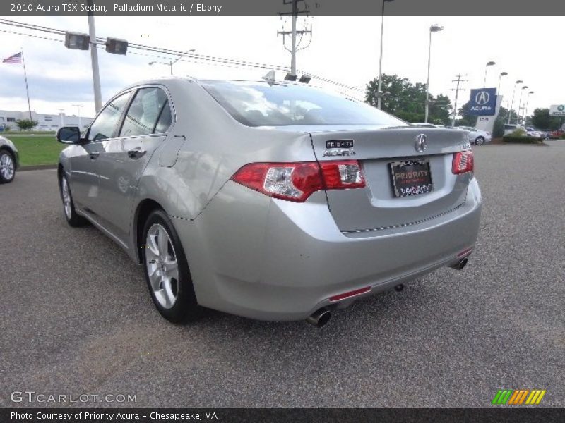 Palladium Metallic / Ebony 2010 Acura TSX Sedan