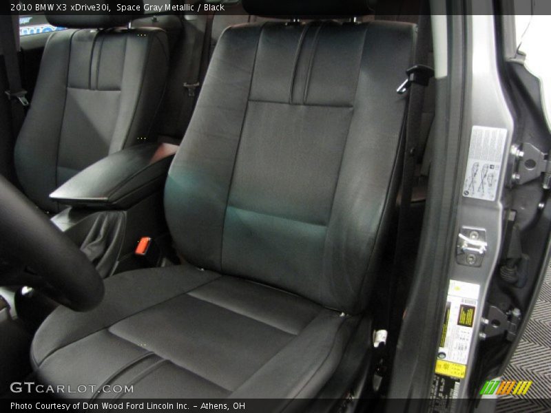 Space Gray Metallic / Black 2010 BMW X3 xDrive30i