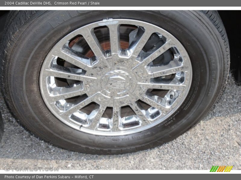 Crimson Red Pearl / Shale 2004 Cadillac DeVille DHS