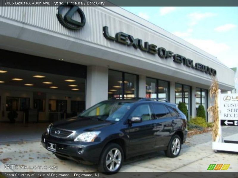 Flint Mica / Light Gray 2006 Lexus RX 400h AWD Hybrid