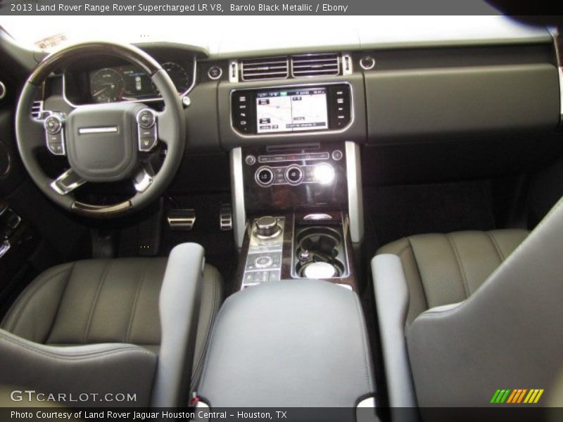 Barolo Black Metallic / Ebony 2013 Land Rover Range Rover Supercharged LR V8