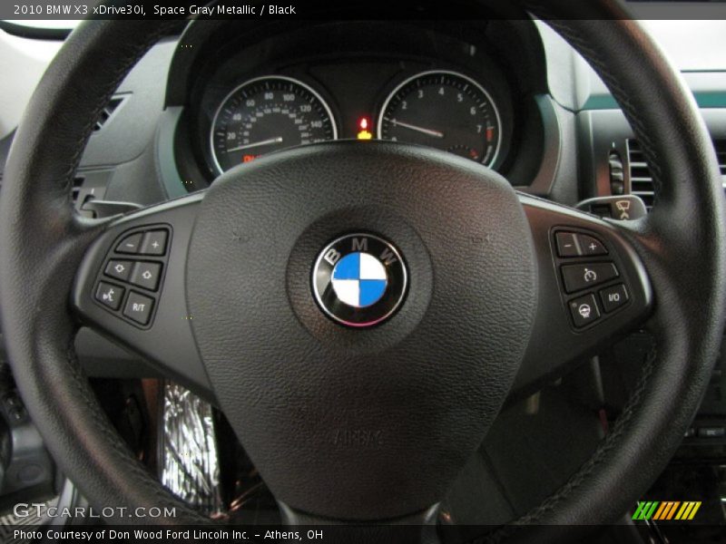 Space Gray Metallic / Black 2010 BMW X3 xDrive30i
