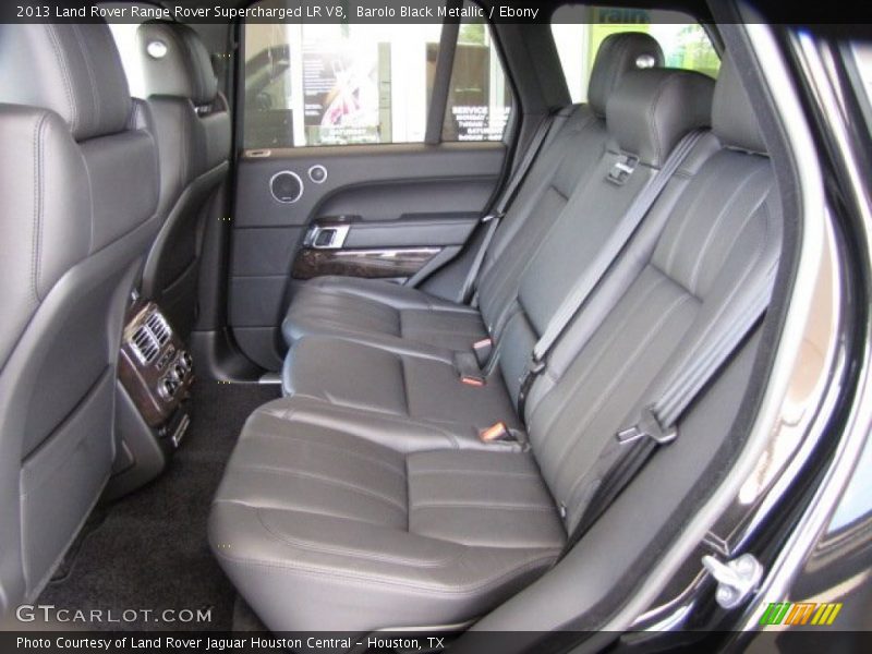 Barolo Black Metallic / Ebony 2013 Land Rover Range Rover Supercharged LR V8